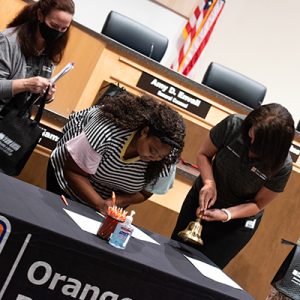 UCF Teaching Candidates, Orange County Public Schools Celebrate Signing Day
