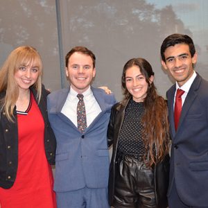 Four UCF Moot Court team members
